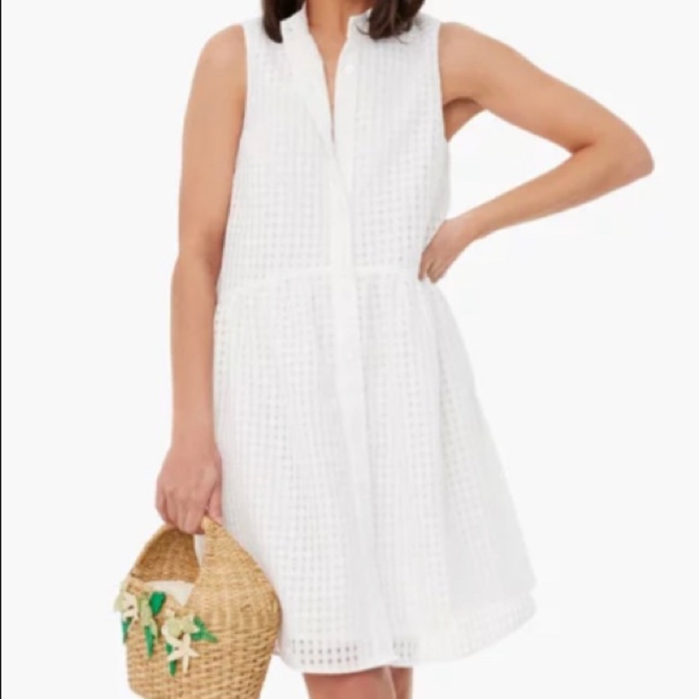 NWOT Tuckernuck Royal Shirtdress Size L White